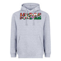 Heather Grey mexican flag sunflower madre Heavyweight Hoodie - JahusDesignShop
