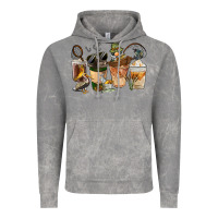 Cloud Rock Fishing Coffee Cups Vintage Hoodie - FaDigitalArtStudio