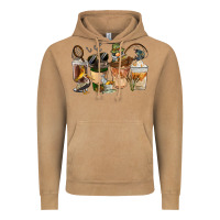 Vintage Camel Fishing Coffee Cups Vintage Hoodie - FaDigitalArtStudio