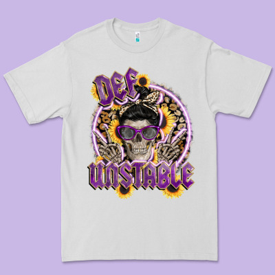 Def Unstable Premium Tee Designed By Cowgirlartshop