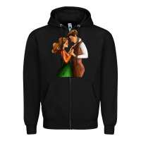 Valentines Day Couple Zipper Hoodie | Teevron