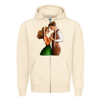 Sandshell valentines day couple Zipper Hoodie - AdoDesignShop