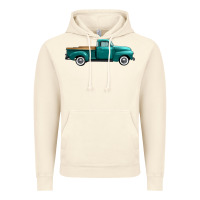 Vintage Artic western truck side view Vintage Hoodie - FaDigitalArtStudio
