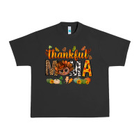Pigment Black thankful mama and turkey bbs Urban Heavy Tee - BundleAndBundleShop
