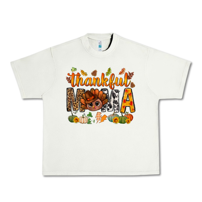 Thankful Mama And Turkey Bbs Urban Heavy Tee by BundleAndBundleShop | Teevron