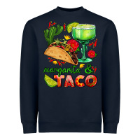 Navy margarita and taco Heavyweight Sweatshirt - AdoDesignShop