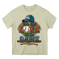 For The Love Of The Game Baseball Heavy Core Tee | Teevron