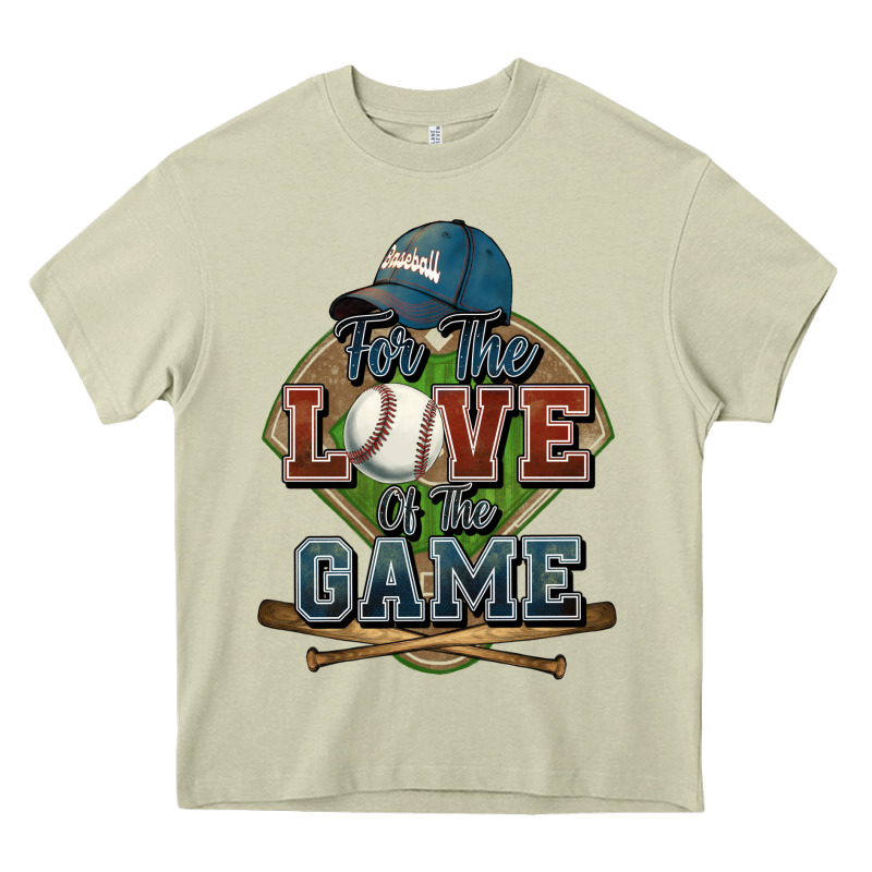 For The Love Of The Game Baseball Heavy Core Tee by HowdyJamesFarm | Teevron