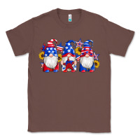 Chestnut american flag gnomes sunflowers star Classic Tee - Artiststas