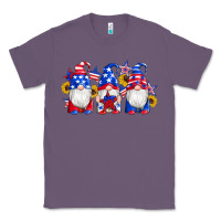 Lavender american flag gnomes sunflowers star Classic Tee - Artiststas