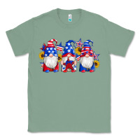 Sage american flag gnomes sunflowers star Classic Tee - Artiststas