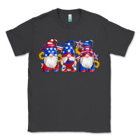 Smoke american flag gnomes sunflowers star Classic Tee - Artiststas