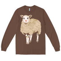 Chestnut sheep Long Sleeve Tee - FaDigitalArtStudio