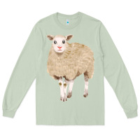 Matcha sheep Long Sleeve Tee - FaDigitalArtStudio