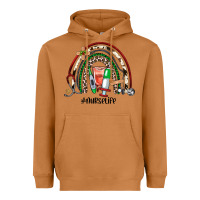 Meerkat Christmas nurselife rainbow Heavyweight Hoodie - JahusDesignShop