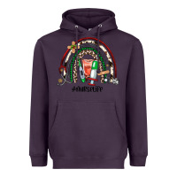 Plum Christmas nurselife rainbow Heavyweight Hoodie - JahusDesignShop