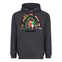 Smoke Christmas nurselife rainbow Heavyweight Hoodie - JahusDesignShop