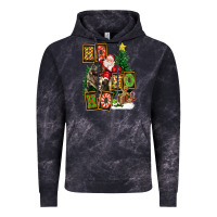 Cloud Black Christmas Trex Ho Ho Ho Santa Vintage Hoodie - FaDigitalArtStudio