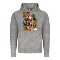 Cloud Rock Christmas Trex Ho Ho Ho Santa Vintage Hoodie - FaDigitalArtStudio