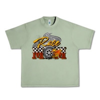 Oil Green Race mom Mother's Day Urban Heavy Tee - FaDigitalArtStudio