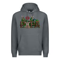 Rock Western Papa Deer Hunting Premium Hoodie - LillyAllenDesigns