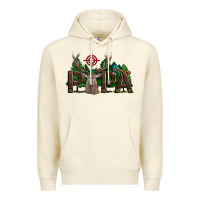 Sandshell Western Papa Deer Hunting Premium Hoodie - LillyAllenDesigns