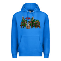 True Royal Western Papa Deer Hunting Premium Hoodie - LillyAllenDesigns
