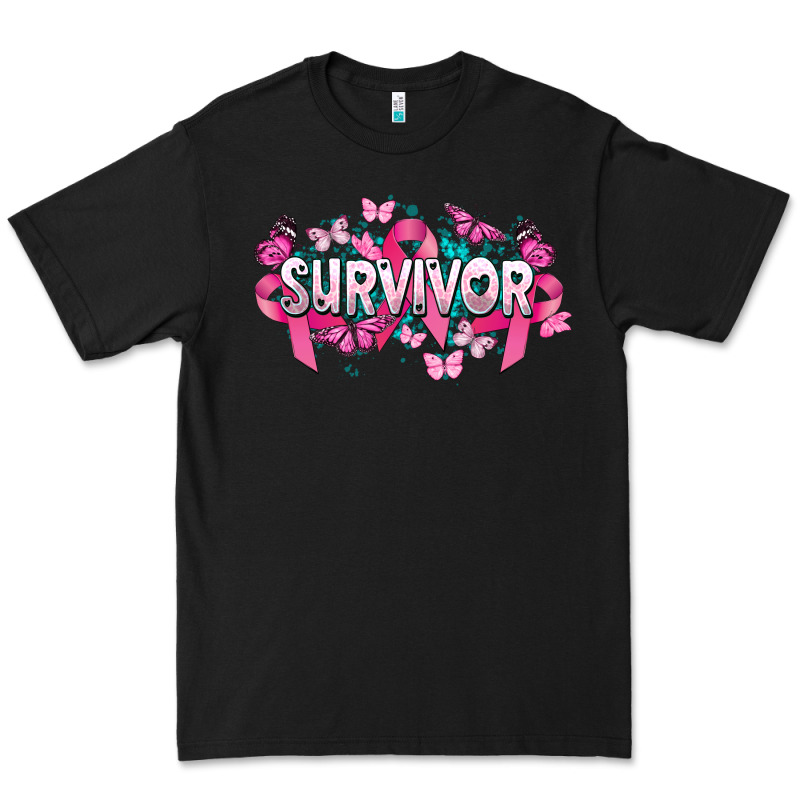 Cancer Survivor Cancer Awareness Premium Tee by HowdyJamesFarm | Teevron