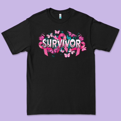 Cancer Survivor Cancer Awareness Premium Tee Designed By Howdyjamesfarm