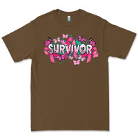 Cacao Cancer survivor Cancer Awareness Premium Tee - HowdyJamesFarm