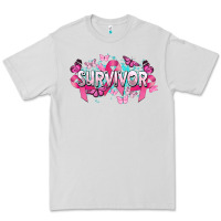 Dove Grey Cancer survivor Cancer Awareness Premium Tee - HowdyJamesFarm
