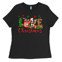 Black love christmas Ladies Tee - OliviaCreatesArt