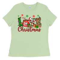 Matcha love christmas Ladies Tee - OliviaCreatesArt
