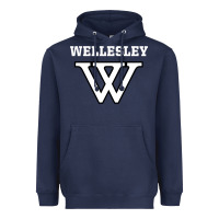 Navy WELLESLEY Heavyweight Hoodie - baoMotion