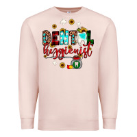 Pale Pink Christmas dental hygienist Premium Sweatshirt - JahusDesignShop