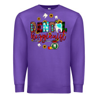 Purple Christmas dental hygienist Premium Sweatshirt - JahusDesignShop