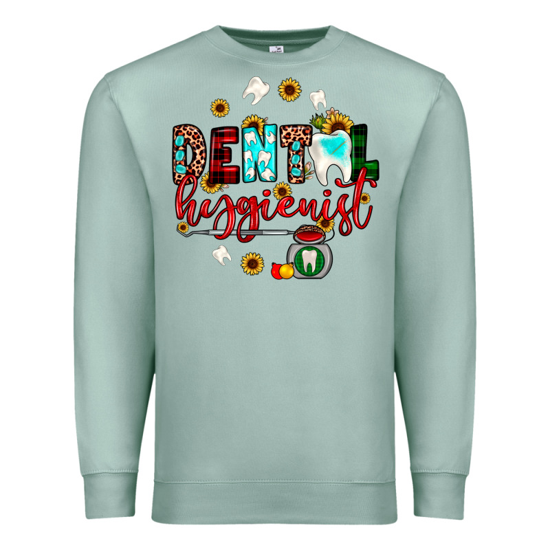 Christmas Dental Hygienist Premium Sweatshirt by JahusDesignShop | Teevron