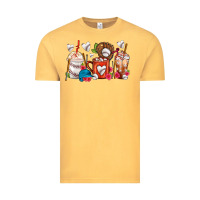 Vintage Mustard Baseball Coffee Cups Vintage Tee - FaDigitalArtStudio