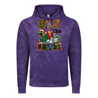 Cloud Purple Rex The Halls Vintage Hoodie - FaDigitalArtStudio