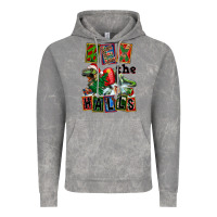 Cloud Rock Rex The Halls Vintage Hoodie - FaDigitalArtStudio