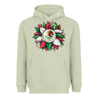 Matcha Christmas sunflower Mexican flag Heavyweight Hoodie - JahusDesignShop