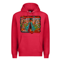Cardinal christmas with my tribe Premium Hoodie - Jasminsmagicworld