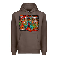 Coffee christmas with my tribe Premium Hoodie - Jasminsmagicworld