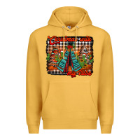 Mustard christmas with my tribe Premium Hoodie - Jasminsmagicworld
