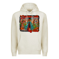 Oatmeal Heather christmas with my tribe Premium Hoodie - Jasminsmagicworld
