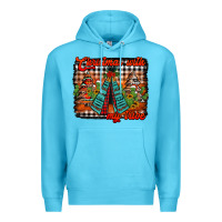 Ocean Blue christmas with my tribe Premium Hoodie - Jasminsmagicworld