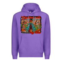 Purple christmas with my tribe Premium Hoodie - Jasminsmagicworld