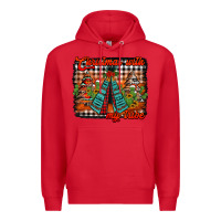 Red christmas with my tribe Premium Hoodie - Jasminsmagicworld