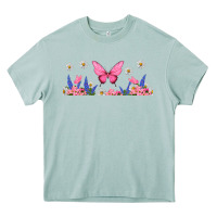 Arona butterflies and flowers Heavy Core Tee - TumblerDesignByShophia