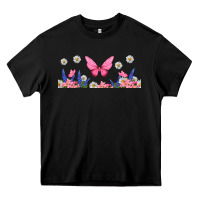 Black butterflies and flowers Heavy Core Tee - TumblerDesignByShophia
